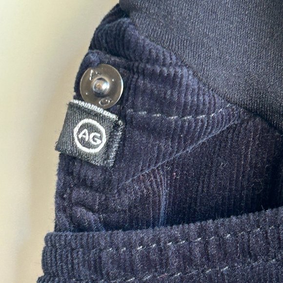 A Pea in the Pod Adriano Goldschmied Black Corduroy Pants Size 28R (Inseam 33") - Picture 3 of 12